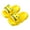 Yellow, variant on NOKIO Toddler Slippers Summer Cartoon Flip Flops with Non-Slip TPR Sole, Boys Girls Indoor/Outdoor Sandals for Water Play & Daily Wear