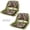 Light camouflage, variant on Low Back Folding Boat Seats 2-Pack, Marine Grade Waterproof PVC, Ideal for Fishing Boats, Jon Boats, Speedboats, Light Camouflage