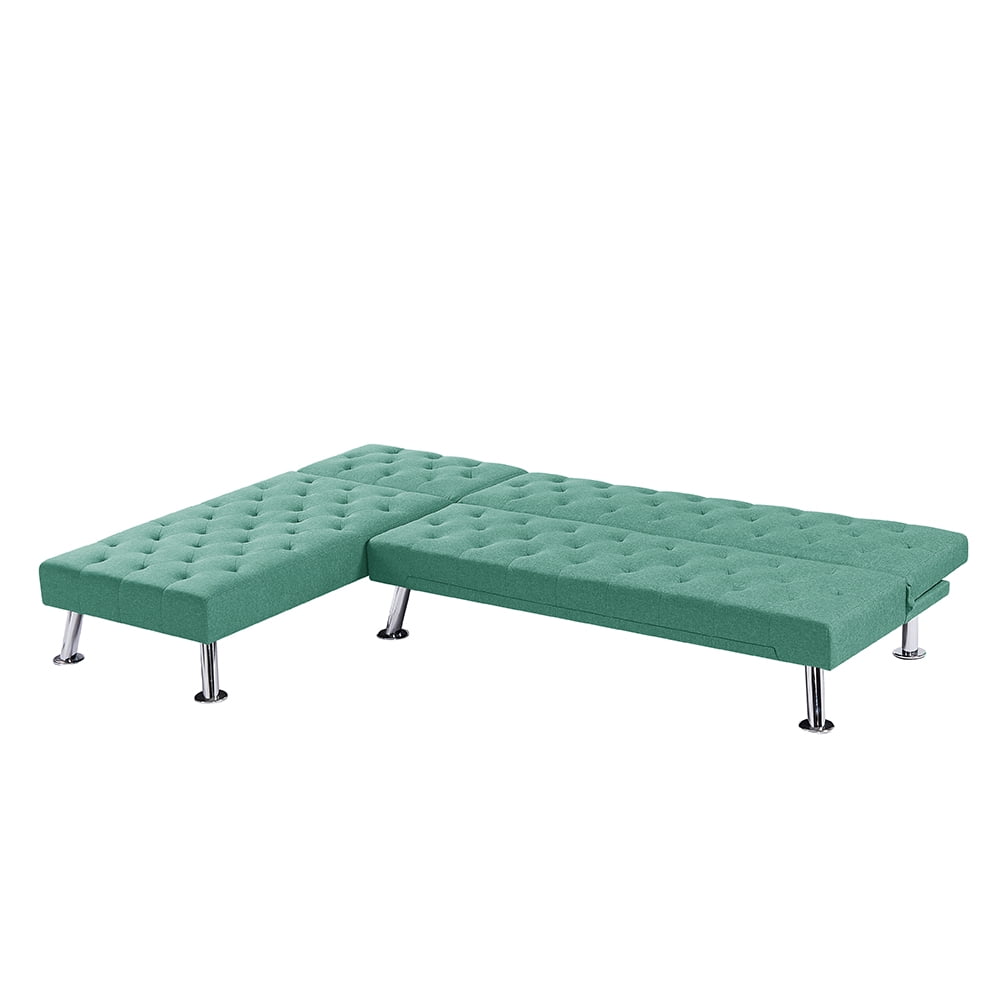 Lowestbest Sofa Bed and Sleepers Couch, Sectional Recliner Couch Sofabed for Living Room, Green Lowestbest Sofa Bed and Sleepers Couch, Sectional Recliner Couch Sofabed for Living Room, Green
