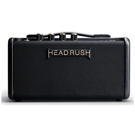 HeadRush FRFR-GO 30W Compact Electric and Bass Guitar Amplifier with Bluetooth and Dual 3-Inch Speakers (Black)