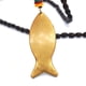 thumbnail image 5 of Collar para mujer, joyería para mujer, joyería para mujer, collar con colgante de cuentas de Mala budista nepalí, collar étnico de aleación con cuerno de pez y joyería larga., 5 of 5