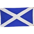 thumbnail image 2 of Scotland Scottish St Andrews Cross Flag Heavy Cotton Sewn Stripes 3 X 5 Nwt, 2 of 2