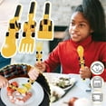 thumbnail image 2 of Construction Themed Eating Utensils Set with Tractor Forks and Spoons for Constructive Eating Durable Dishwasher Safe Design, 2 of 3