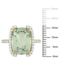 thumbnail image 2 of Everly Women's Quartz and Topaz Yellow Gold Plated Ring, 2 of 8