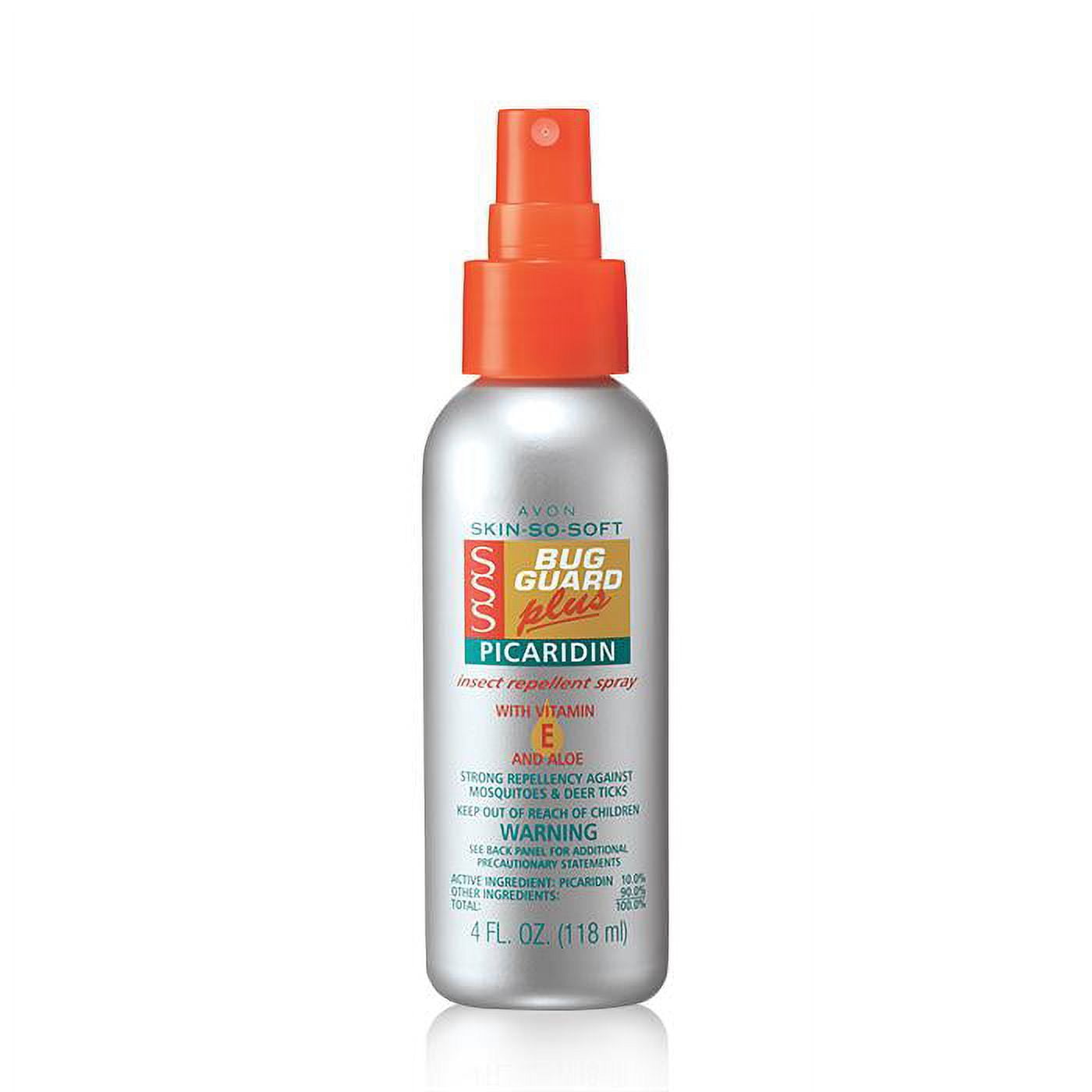 Avon Skin so Soft Bug Guard Plus Picaridin Liquid Repellent with Pump Spray, 2 Pc. Set  4.0 fl. oz. Ea.