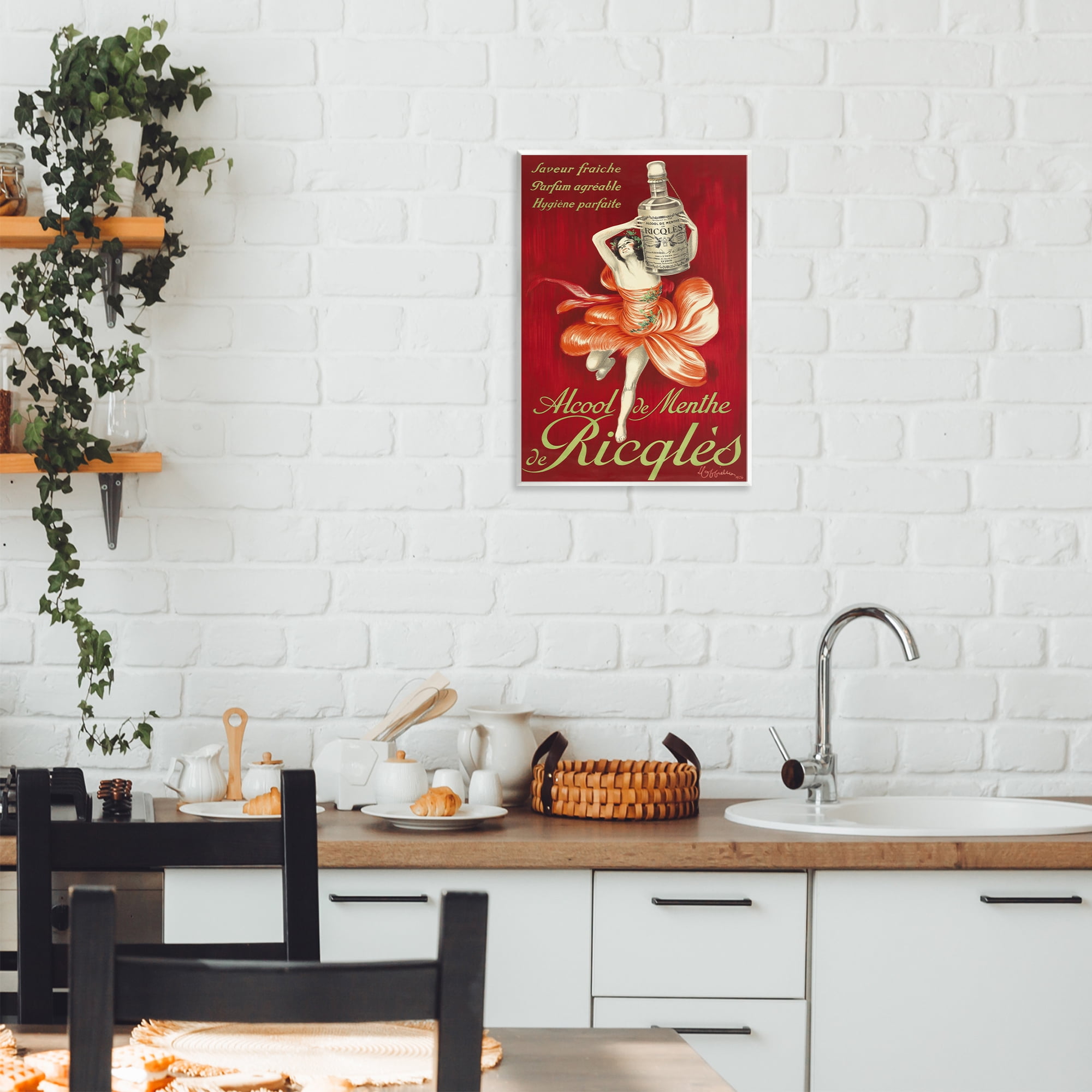 Stupell Industries Vintage Herbal Remedy Advertisement Wall Plaque Art, design by Leonetto Cappiello