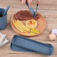 thumbnail image 4 of Travel Utensils with Case, Reusable Plastic Cutlery, Travel Cutlery Set., 4 of 4