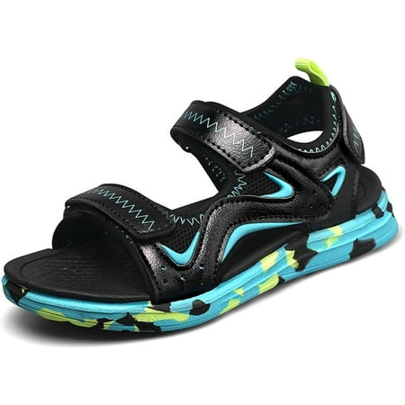 Sandals Kids Toddler Water Shoes Girls and Boys Open Toe Sandals Non Slip Sole Adjustable Straps Outdoor Toddler Water Shoes