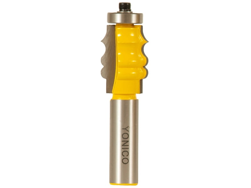 Yonico 16121 Broca Para Fresadora De Moldura De Carril De Silla, Tamaño