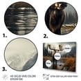 thumbnail image 3 of Designart "The Majestic Moose of Canada I" Animals Metal Wall Décor Set, 3 of 5