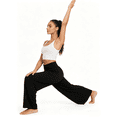 thumbnail image 6 of UZMOG Wide Leg Pants Woman, Yoga Pants with Pockets Palazzo Pants for Women Casual Sweatpants High Waisted Flowy Black Pants for Women, 6 of 7