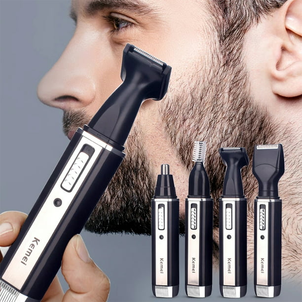 4 In 1 Rechargeable Men Electric Hair Trimmer Painless Women Trimming Sideburns Eyebrows Beard Hair Clipper Shaver Walmart.com