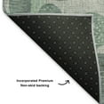 thumbnail image 5 of Addison Rugs Mayfield Premium Machine Washable Transitional Geometric Sage Rectangle Rug, 10' x 14', 5 of 7