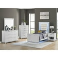 thumbnail image 2 of Picket House Furnishings Xena Twin UPH 3PC Bedroom Set with Lights in White, 2 of 10