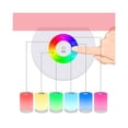 thumbnail image 5 of Una lámpara de noche LED de siete colores para niños, una luz nocturna táctil regulable, una lámpara para el cuidado del bebé que funciona con batería de 2,4 W, una luz nocturna recargable por USB, 5 of 5