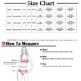 thumbnail image 2 of Lilgiuy Fashion Women Split Swimsuit Show Waist Printing Charming Bikini Spring Summer Beach Style Vacation Bathing Suit Clothes, 2 of 4
