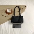 thumbnail image 4 of Bolso Hombro para Mujer Diario Gran Capacidad Cuero PU Con Juego Monedero (), 4 of 8