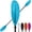 Blue&White, variant on Kayak Paddles with Alloy Shaft and PP , Floating Kayaking Oars, Adjustable 230-250 cm/90-98 Inches, 210-230 cm/82-90 Inches