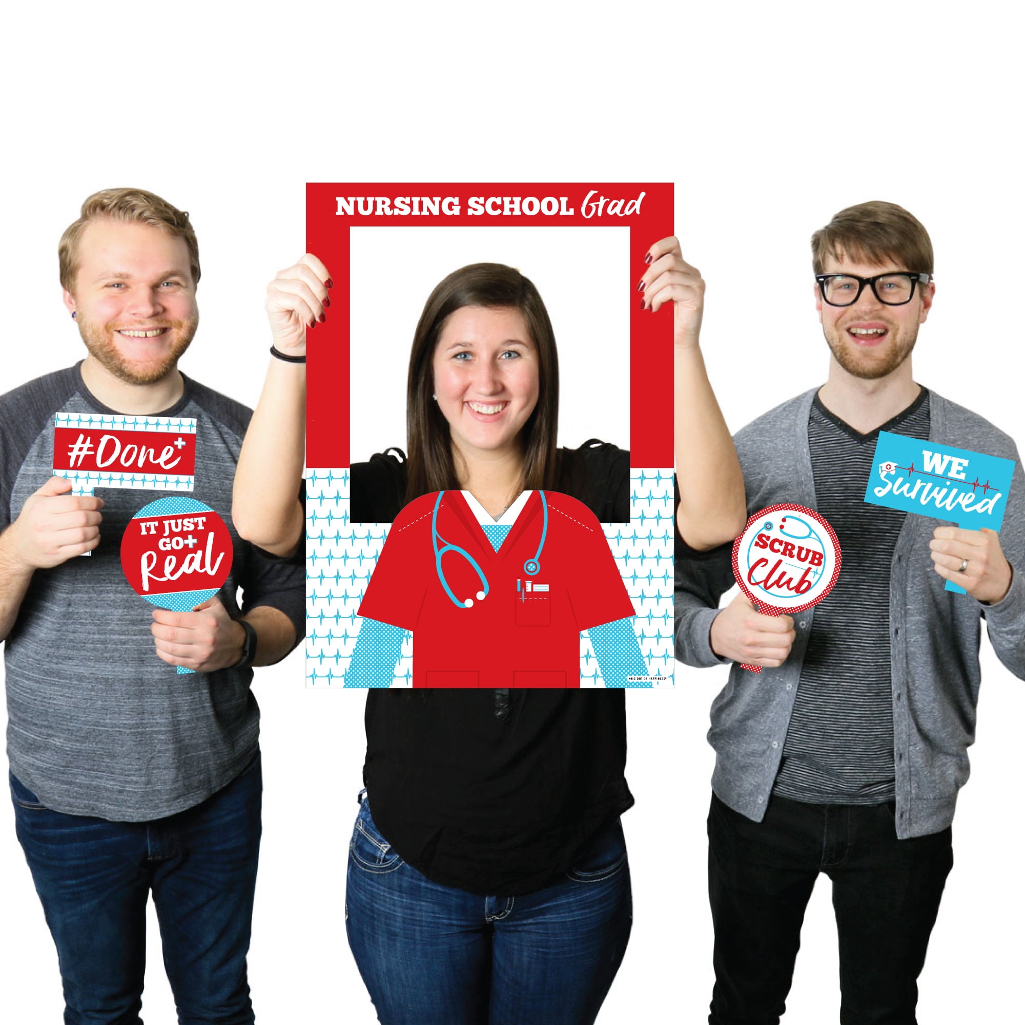 Big Dot of Happiness Nurse Graduation Medical Nursing Graduation