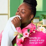 Gain Plus Flings Laundry Detergent Soap Pacs, All-In-One, Happy Hibiscus Scent, 18 Count
