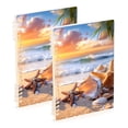 thumbnail image 6 of Seastar on Beach and Sunset Spiral Journal Notebook College Ruled Notebook 8.3" x 5.7" A5 Lined Thick Paper Page, 6 of 6