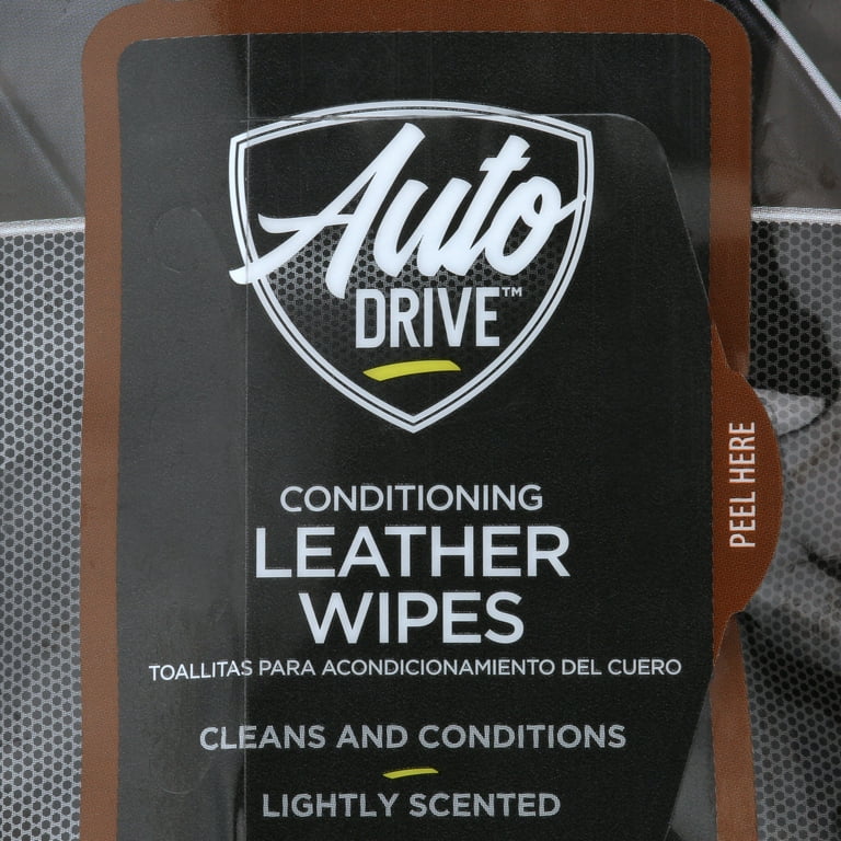 Buy Luxury DRIVER All-Purpose Leather Wipes for Car Seats Leather Cleaning  Wipes, Leather Car Seat Cleaner, Leather Wipes for Couch, Car Interior,  Shoes and Purses - New Car Smell (90 Ct Canister)