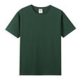 thumbnail image 1 of T-Shirt à Manches Courtes pour Homme à Col Ras du Cou en Coton Biologique 100 % - Vert Olive, 1 of 1