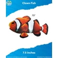 thumbnail image 3 of Real Planet 7.5" Orange Clown Fish Realistic Stuffed Animal, Marine Sea Life Plush Toy & STEM Learning Gift for Birthday Boys & Girls, 3 of 6