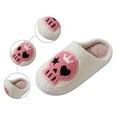 thumbnail image 7 of Gaexia Halloween Cartoon Warm Winter Slippers for Women Men Couples Cozy Indoor Home Comfortable Non- Soft, 7 of 7