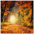 thumbnail image 1 of Picture-Tiles.com: Autumn Ceramic Tile Wall Mural WAL500022-44XL. 48"W x 48"H using (16) 12" x 12" Ceramic Tiles-Satin Finish, 1 of 3