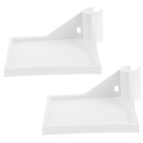 MRLESS 4pcs Grow Tent Corner Shelf Plastic Heavy Duty Grow Tent Pole Mount Shelf Grow Tent Pole Rack Grow Tent Accessories