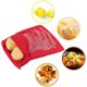 thumbnail image 3 of Bolsa para cocinar patatas, 8 piezas, bolsa para patatas y microondas, bolsa lavable para patatas para microondas, cocción rápida, horno microondas, patatas al horno, 3 of 5