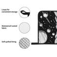 thumbnail image 4 of Salouo Cosmic Landscape Celestial Art for Oven Mitts and Potholders BBQ Gloves-Oven Mitts and Pot Holders Non-Slip Cooking Gloves for Cooking Baking Grilling (4-Piece Set), 4 of 6
