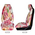thumbnail image 2 of Tropical Fruit Watercolor Pattern Car Seat Covers Front Seats Universal Fit for Cars SUV Truck Auto Interior Accessories, 2 of 3