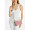 thumbnail image 2 of Michael Kors Bolso Bandolera Mediano Jet Set Travel para Mujer con Logo Distintivo y Diseño en Bloques de Color (Multicolor Rubor Empolvado) 35S5GTVC6B-424, 2 of 3