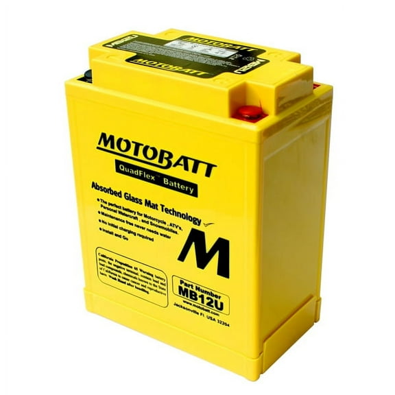 MB12U Motobatt 12V AGM Battery