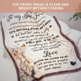 thumbnail image 4 of Gifts for Mom Throw Blanket Christmas Day Present I Love You Mom Blanket Gifts for Mom from Daughter Best Mom Ever Gifts Mom Blanket Soft Flannel Blanket 50"x60", 4 of 6