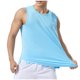 thumbnail image 2 of pstuiky Hombres Tanque, Camiseta deportiva informal holgada sin mangas con cuello redondo de color liso para hombre Chaleco para hombre s, 2 of 6