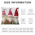 thumbnail image 5 of BANET Throw Pillow , Christmas Decorative Pillowcase with Hidden Zipper, Throws for 18x18in, 5 of 5