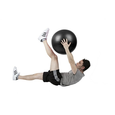 Mind Reader 65 CM Yoga Ball - Black