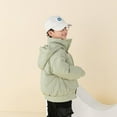 thumbnail image 3 of Xinhuaya Toddlers Baby Puffer Jacket Snowsuit Coat Kids Boy Girl Warm Hoods Solid Outwear 4-8 Years, 3 of 5