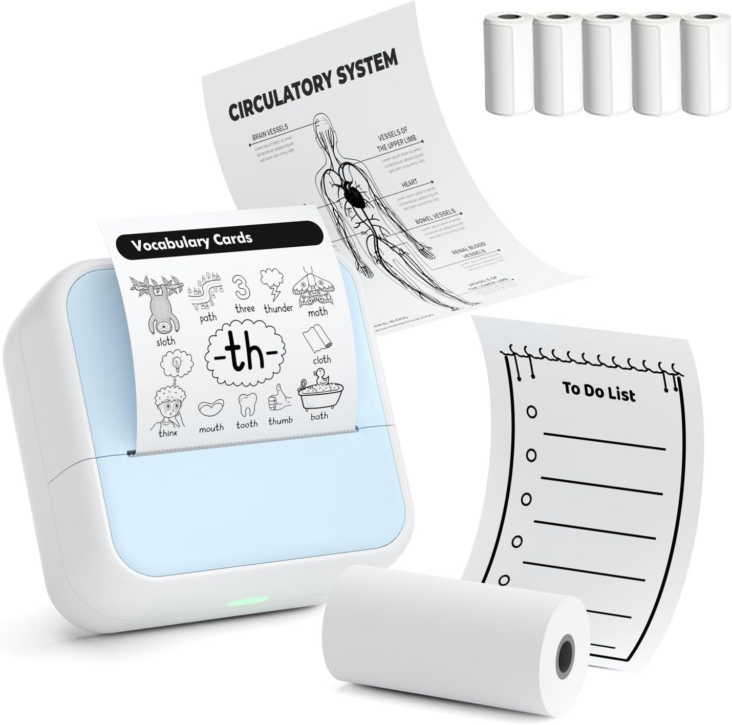 Core Innovations CTP500CH Wireless Mini Portable Inkless Thermal