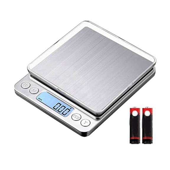 1 x food scale-Silver
