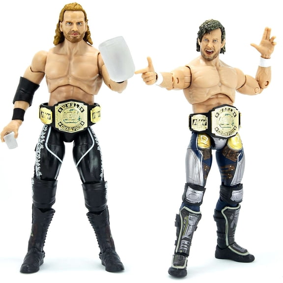AEW All Elite Wrestling Unrivaled Collection Hangman Adam Page & Kenny Omega Action Figure 2-Pack