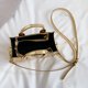 thumbnail image 4 of Bolsos Mano Charol para Mujer Bolso Hombro Con Letras Brillante para (dorado), 4 of 8