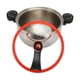 thumbnail image 1 of 7L Kitchen Micro Pressure Cooker, Stainless Steel, Convenient and Practical, Lid Design, Safety and Practical, for Induction Cooker Gas Range, 1 of 7