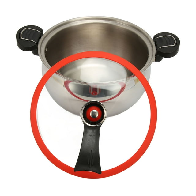7L Kitchen Micro Pressure Cooker, Stainless Steel, Convenient and Practical, Lid Design, Safety and Practical, for Induction Cooker Gas Range