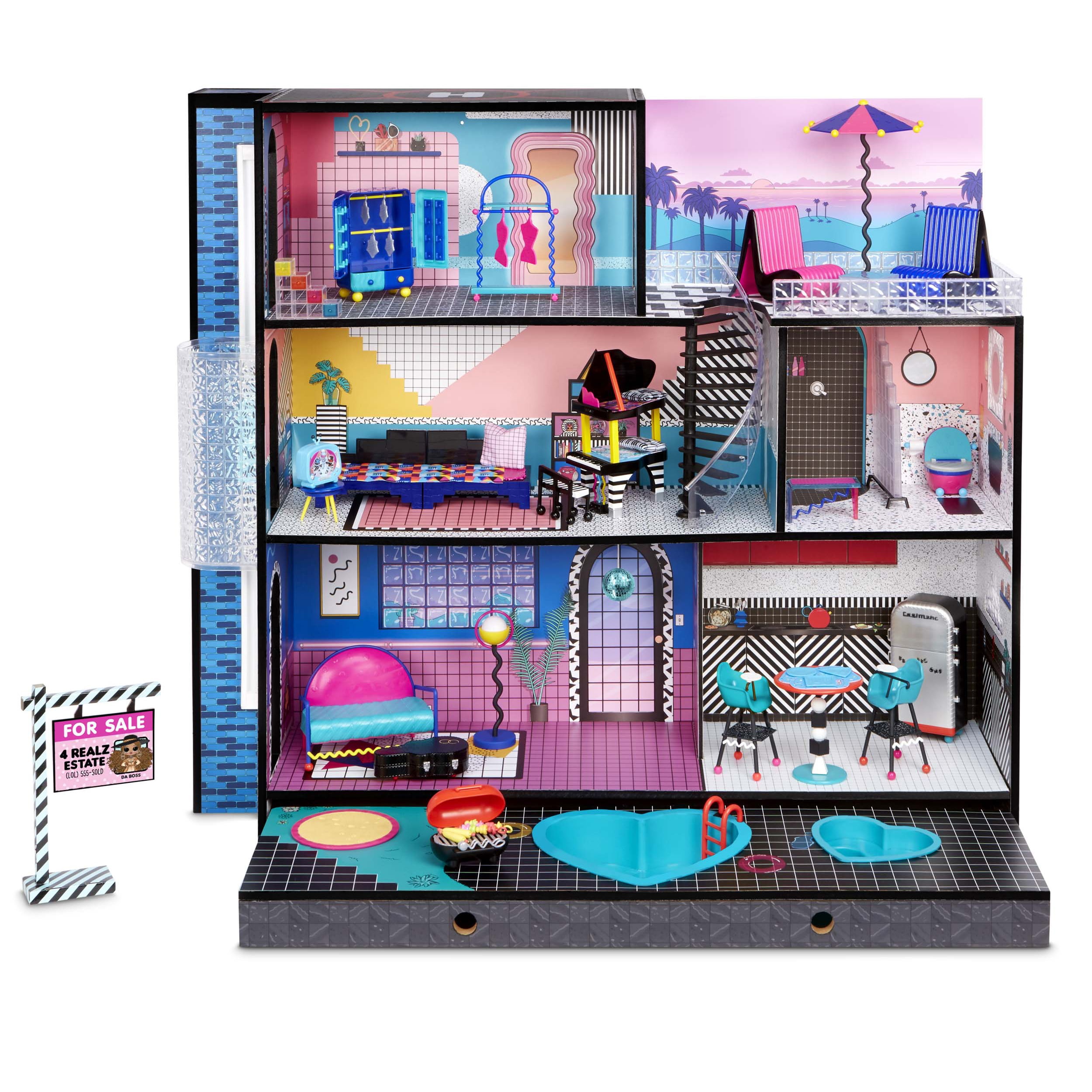 42 Piece for sale online LOL Surprise Clubhouse Playset 
