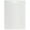 thumbnail image 2 of Martha Stewart Everyday Fayer Polypropylene 18in x 13in Cutting Board in White, 2 of 6