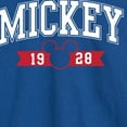 thumbnail image 3 of Mickey & Friends - Mickey 1928 Collegiate - Men's Long Sleeve T-Shirt, 3 of 5